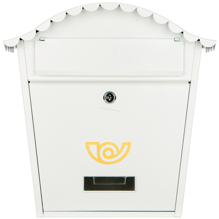 Почтовый ящик Art Flame Elvis GL-01 (White)