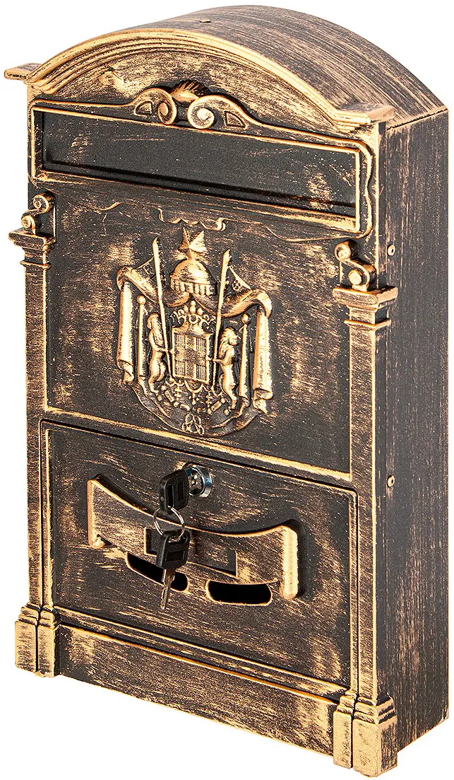 Cutie postala Art Flame Nuvia GL-25A (Antique Bronze) - 2