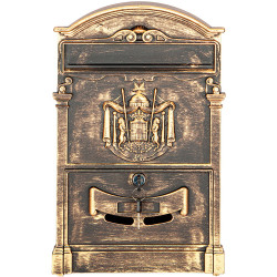 Cutie postala Art Flame Nuvia GL-25A (Antique Bronze)