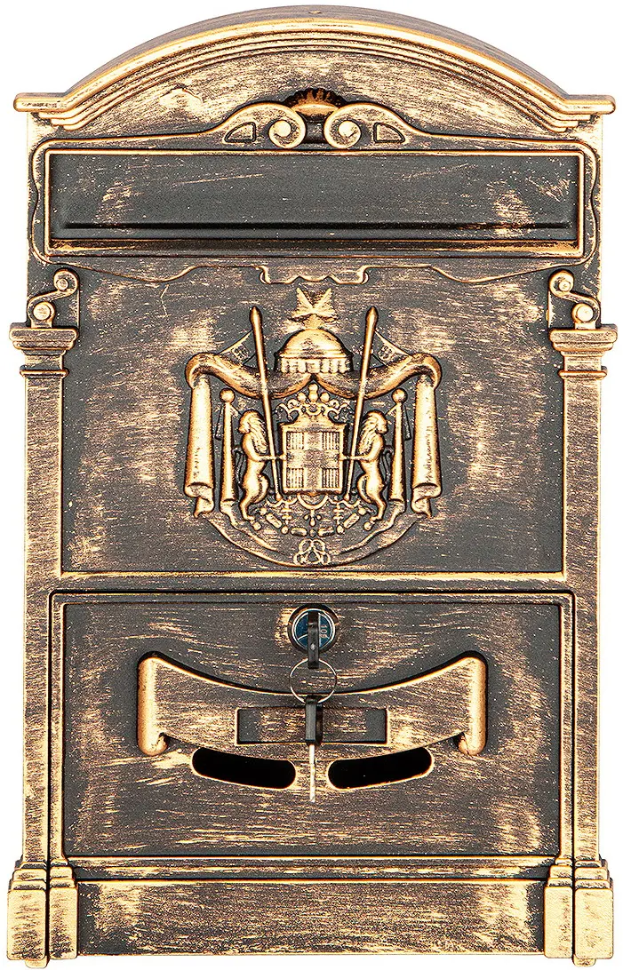 Cutie postala Art Flame Nuvia GL-25A (Antique Bronze)