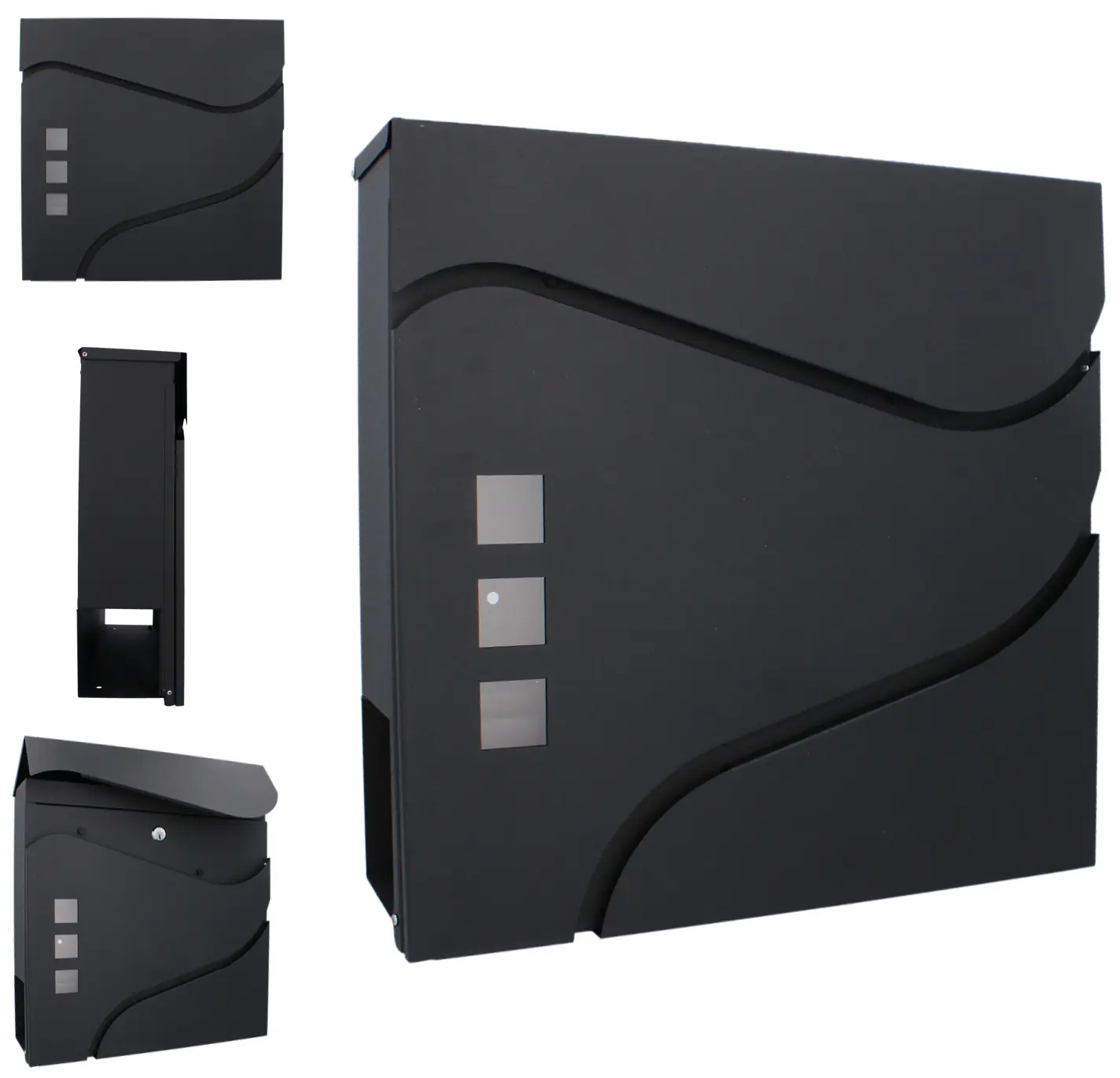 Почтовый ящик Chomik TIS3470 (Black) - 2