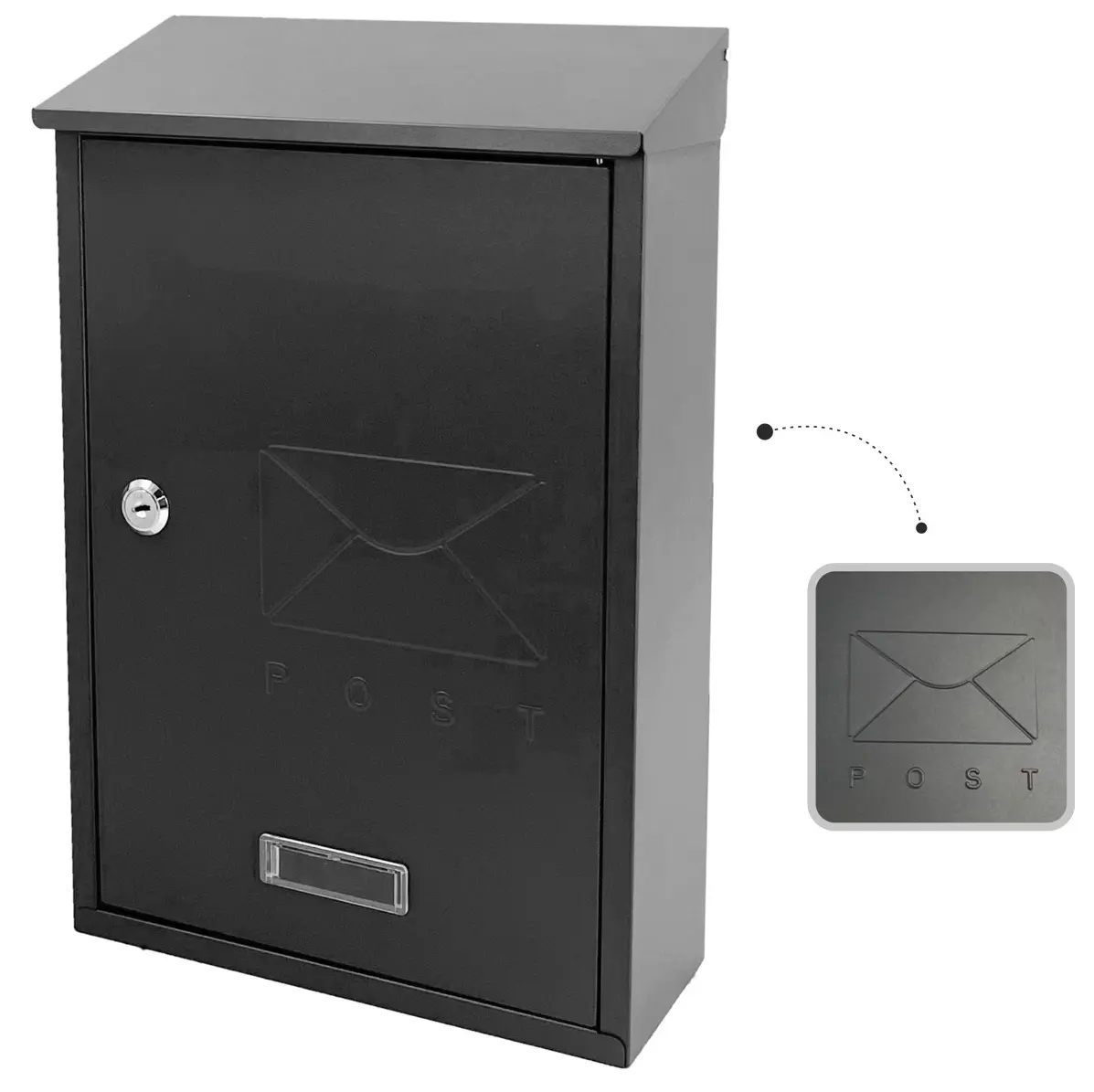 Cutie postala GardenLine TIS8190 (Grey) - 2