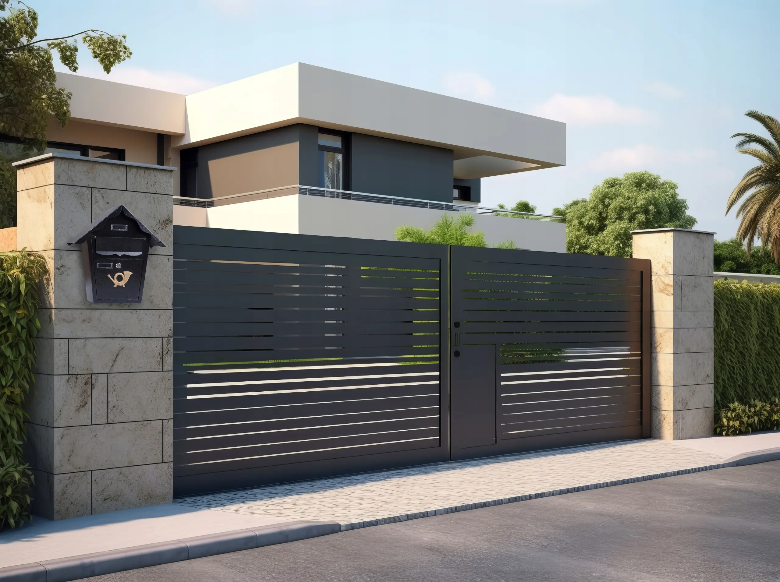 Почтовый ящик TIS8206 (Black) - 3