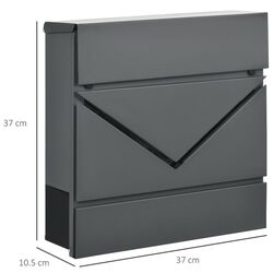 Почтовый ящик Homcom B80-011V00CG (Grey) Thumb