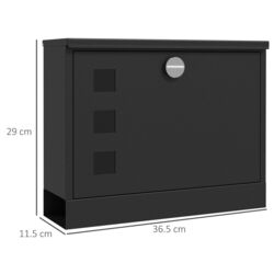 Cutie postala Homcom B80-015V00BK (Black) Thumb