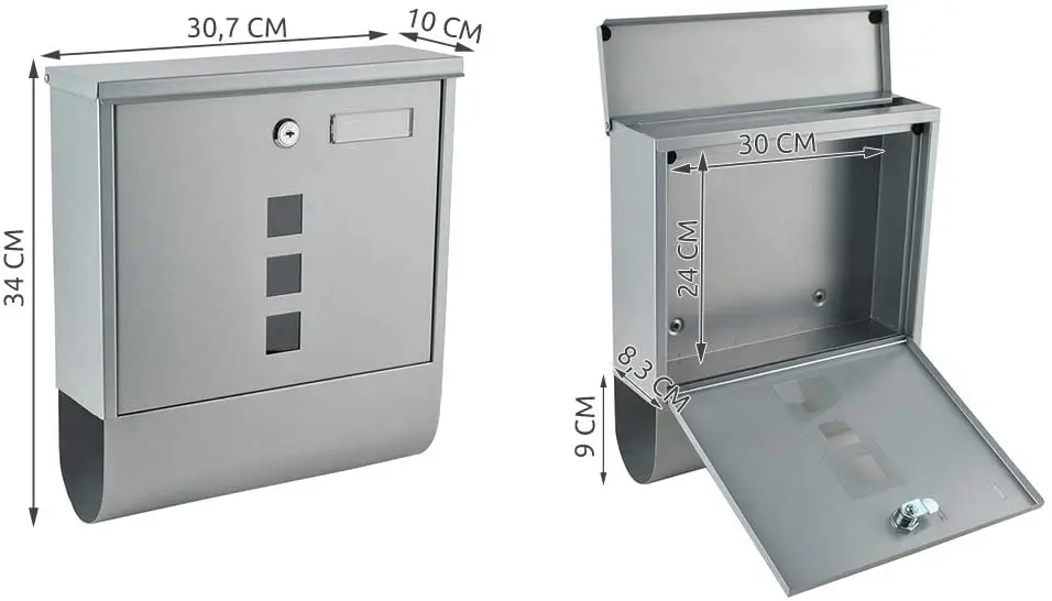 Cutie postala Malatec 1187 (Silver)