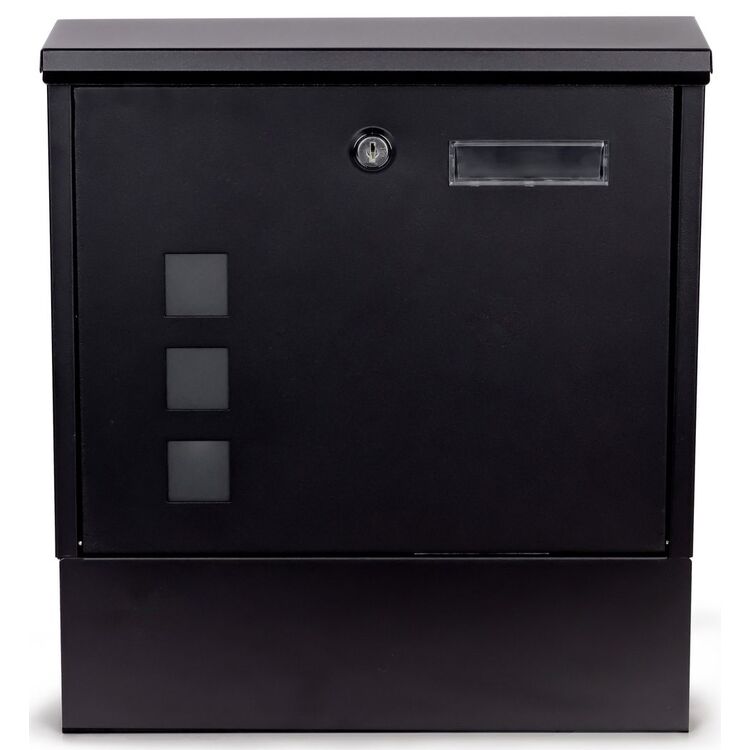 Почтовый ящик Modern Home HPB2210-GS (Black)