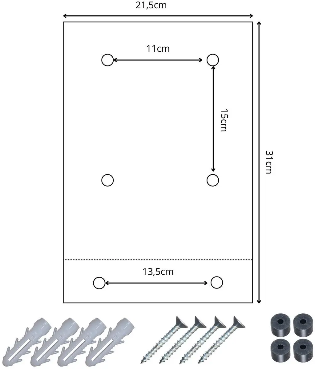 Cutie postala Saska Garden 1067537 (Anthracite) - 5