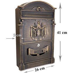 Cutie postala Strend Pro 252261 (Bronze) Thumb