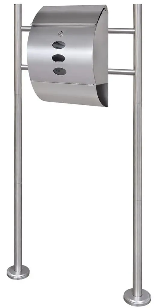 Почтовый ящик VidaXL 271744 (Inox)