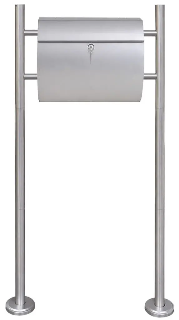 Почтовый ящик VidaXL 271745 (Inox)