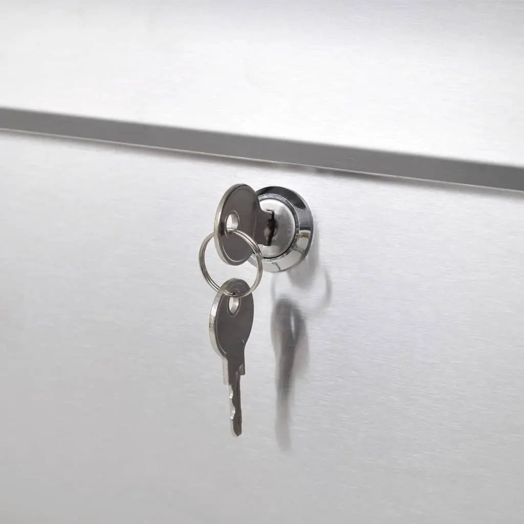 Почтовый ящик VidaXL 271745 (Inox)