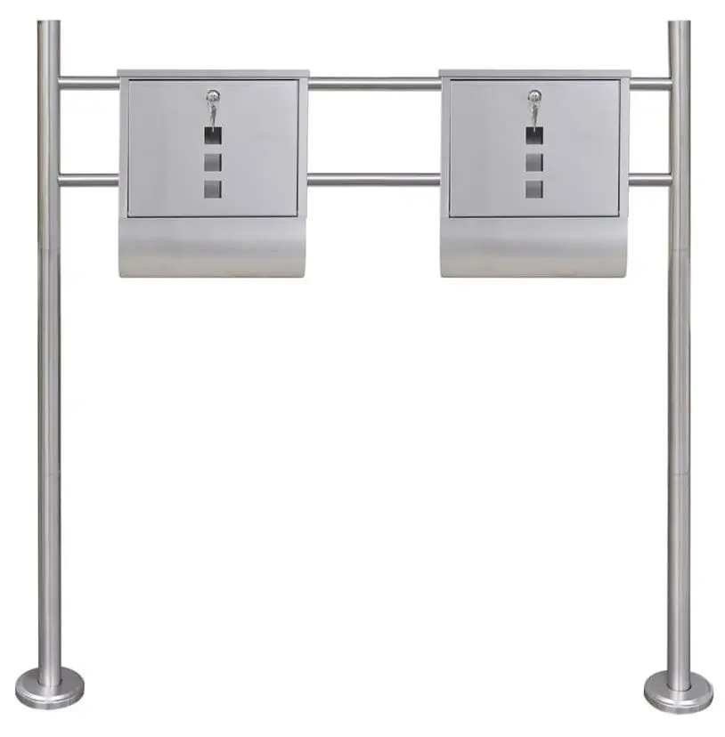 Почтовый ящик VidaXL 271746 (Inox)