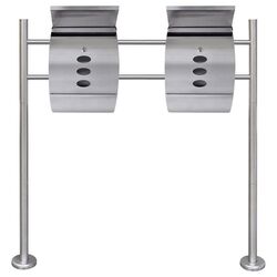 Почтовый ящик VidaXL 271747 (Inox) Thumb