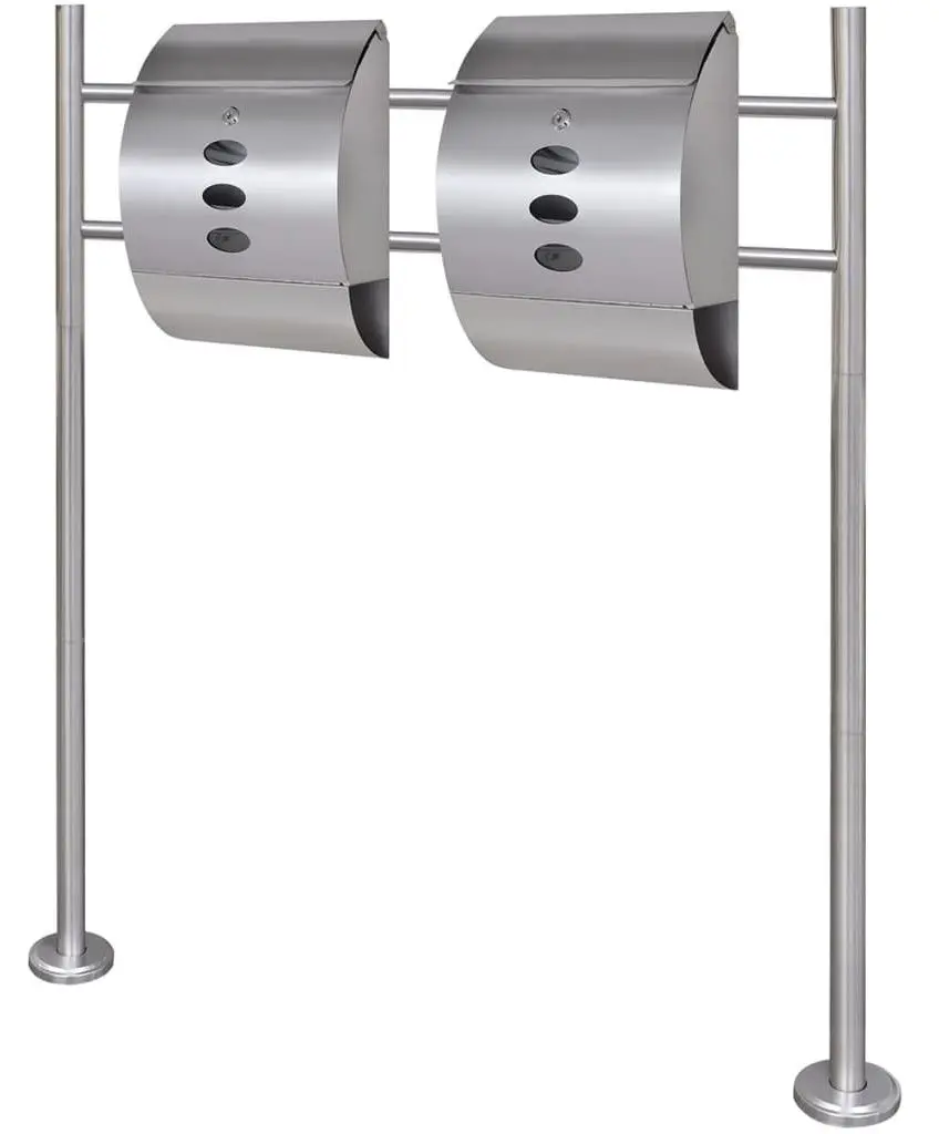 Почтовый ящик VidaXL 271747 (Inox)