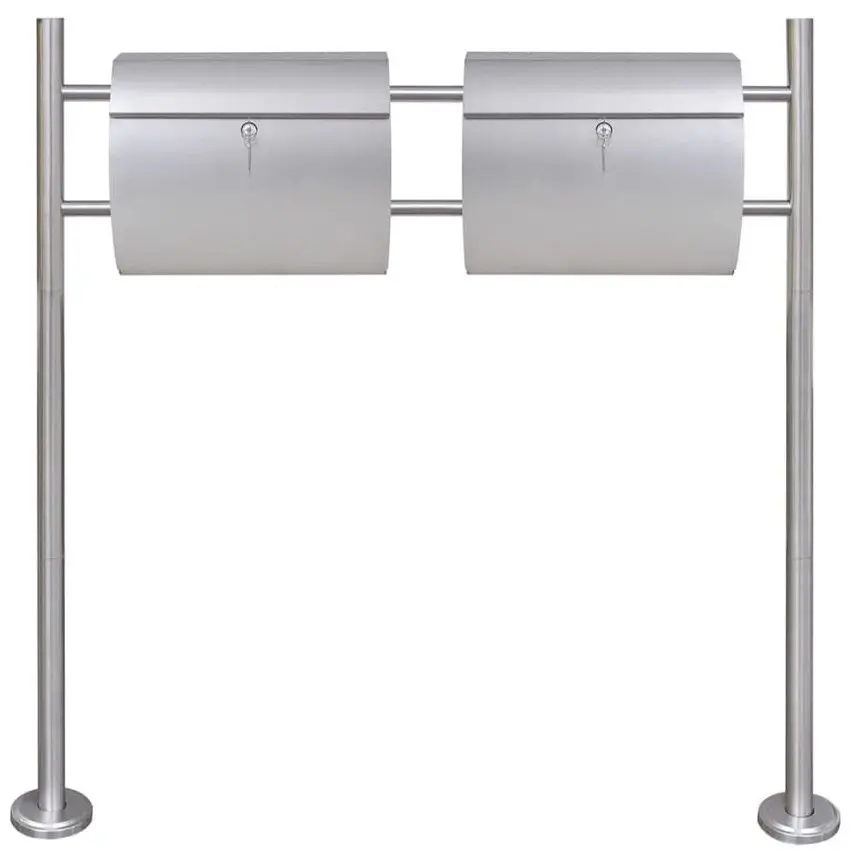 Почтовый ящик VidaXL 271748 (Inox)