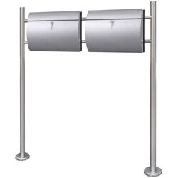 Почтовый ящик VidaXL 271748 (Inox)