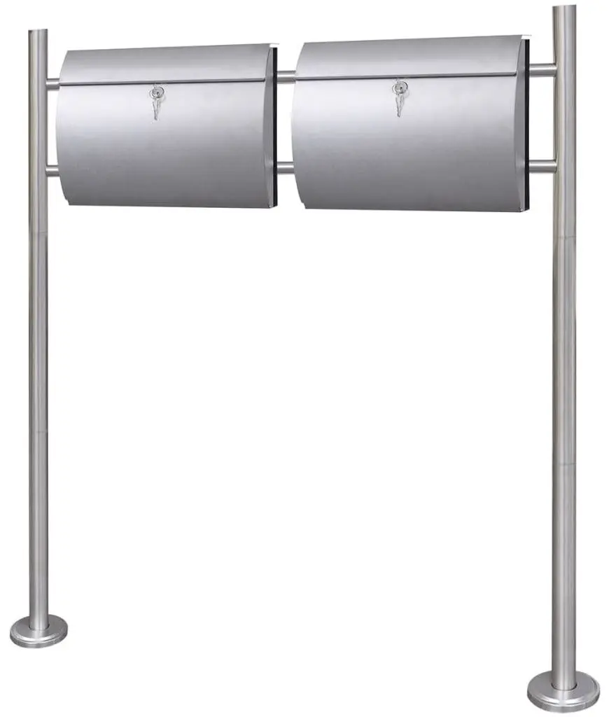 Почтовый ящик VidaXL 271748 (Inox)