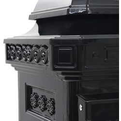 Почтовый ящик VidaXL 43888 (Black) Thumb