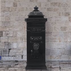 Почтовый ящик VidaXL 43888 (Black) Thumb