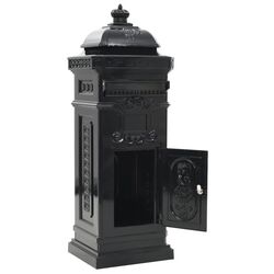 Почтовый ящик VidaXL 43888 (Black) Thumb