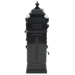 Почтовый ящик VidaXL 43888 (Black) Thumb