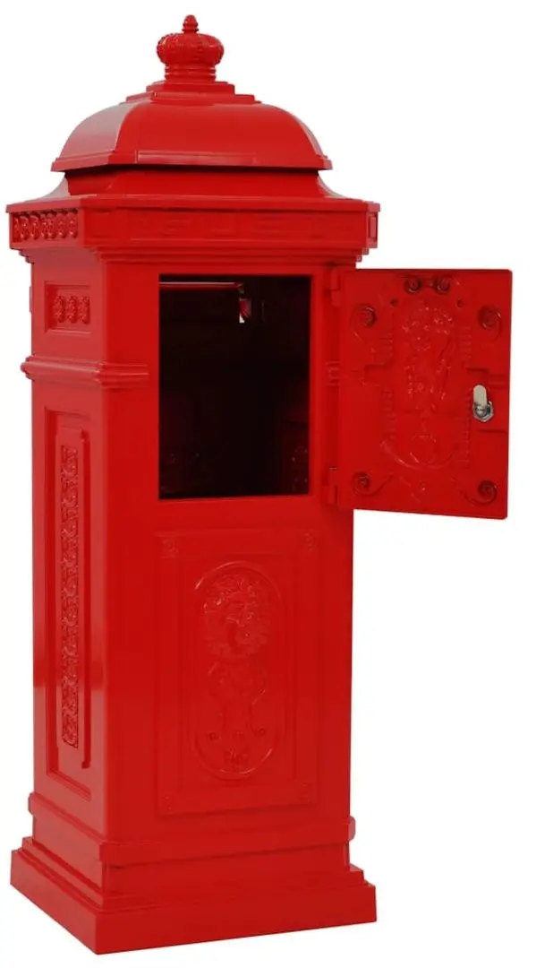 Почтовый ящик VidaXL 43891 (Red) - 5