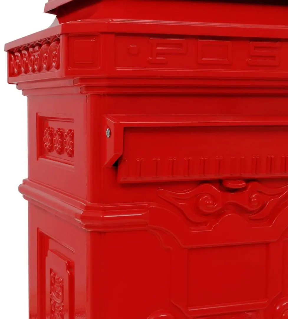 Почтовый ящик VidaXL 43891 (Red) - 8