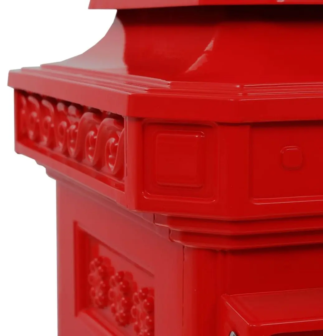 Почтовый ящик VidaXL 43891 (Red) - 9