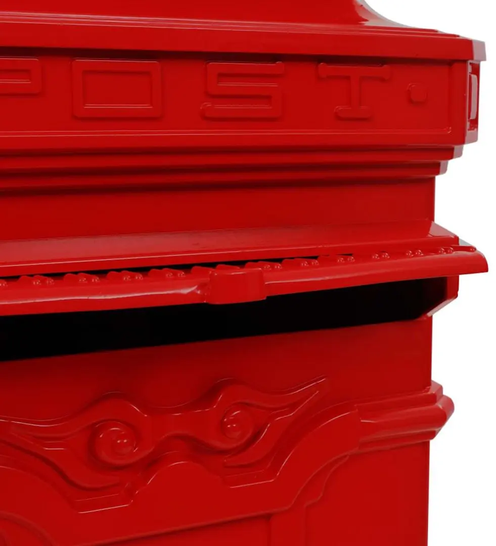 Почтовый ящик VidaXL 43891 (Red) - 10