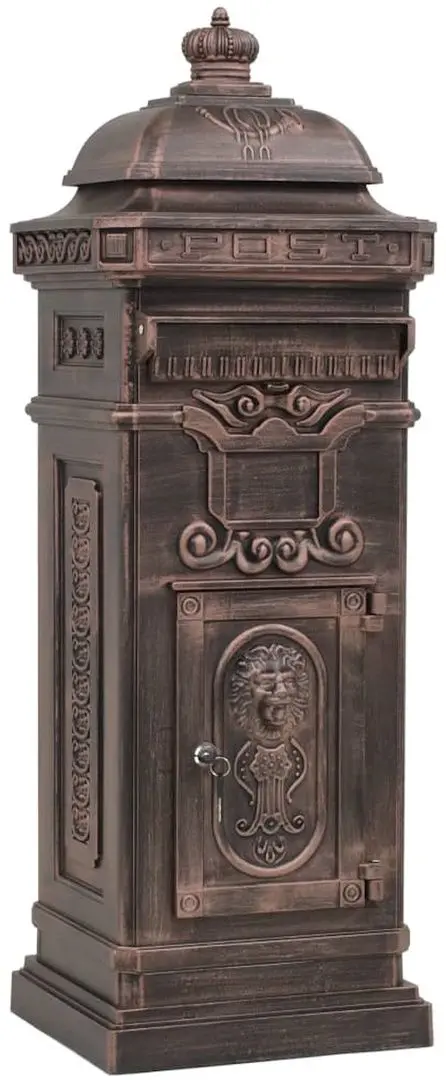 Почтовый ящик VidaXL 43892 (Bronze) - 2
