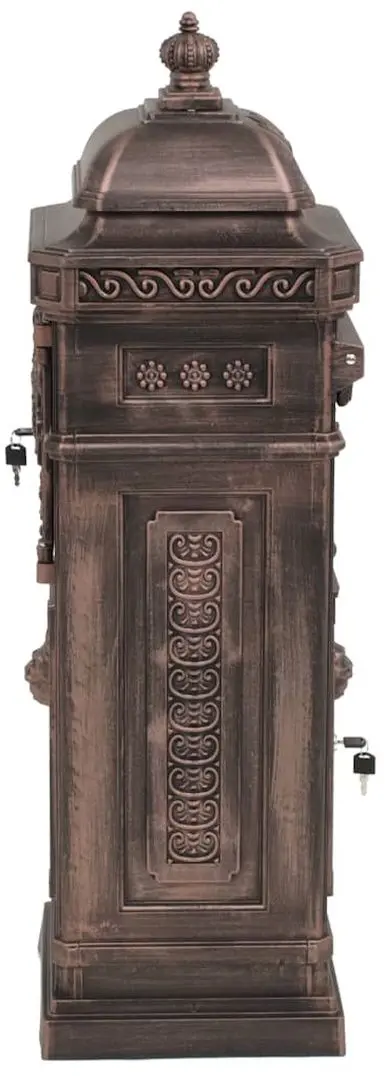 Почтовый ящик VidaXL 43892 (Bronze) - 5