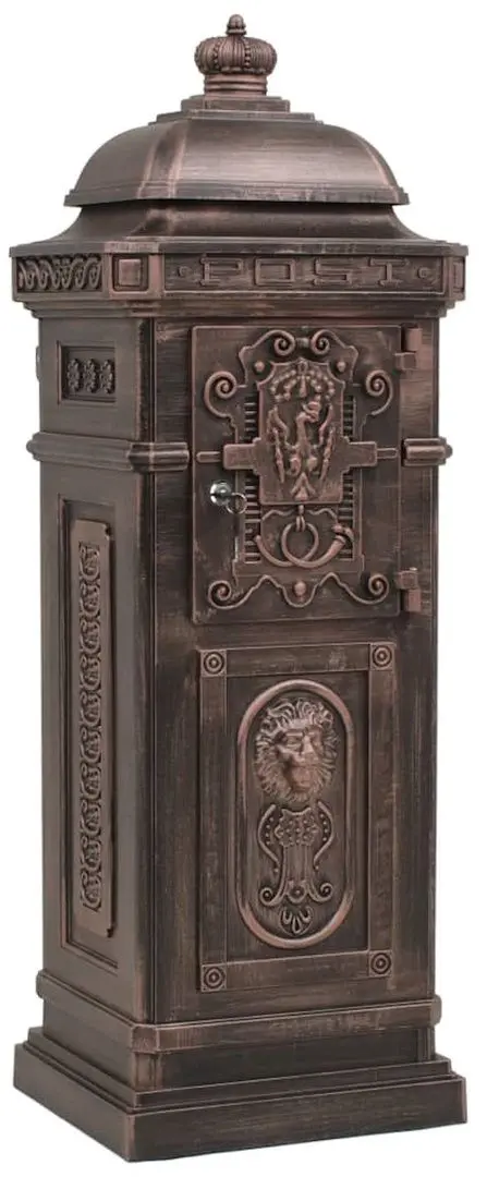 Почтовый ящик VidaXL 43892 (Bronze) - 6