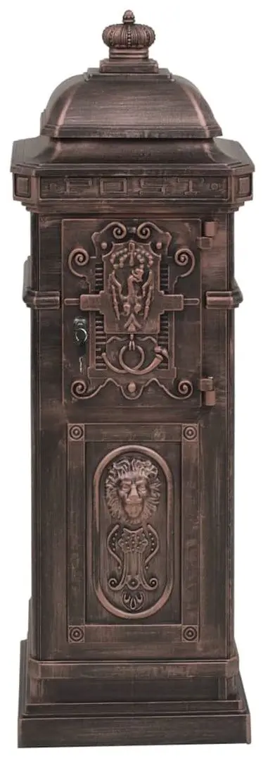 Почтовый ящик VidaXL 43892 (Bronze) - 7