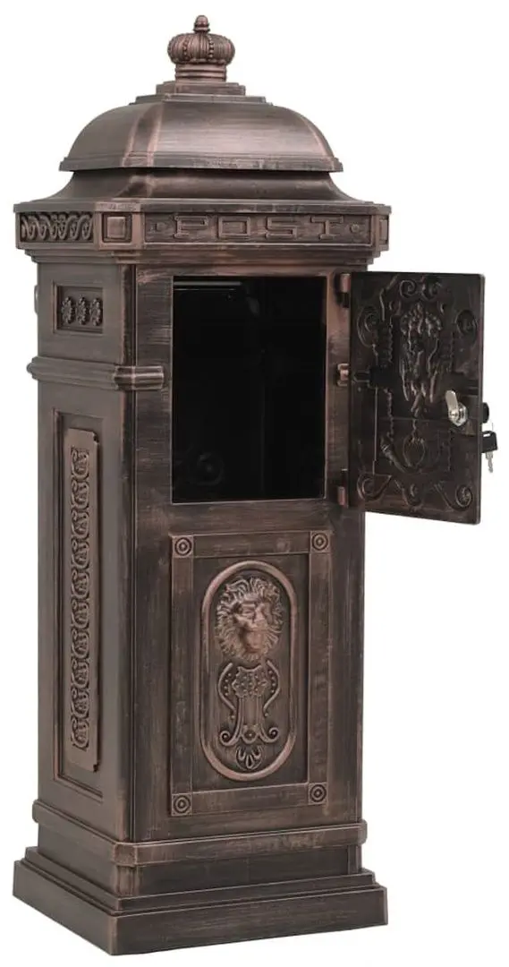 Почтовый ящик VidaXL 43892 (Bronze) - 8