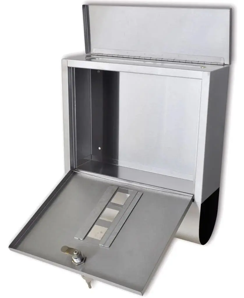 Почтовый ящик VidaXL 50350 (Inox)