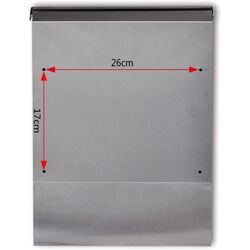 Cutie postala VidaXL 50351 (Inox) Thumb