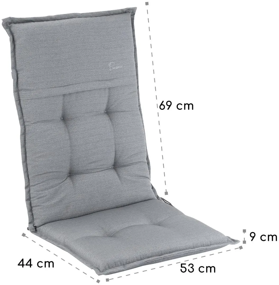 Set de perne pentru scaun Blumfeldt Coburg 10037387 (Gray)