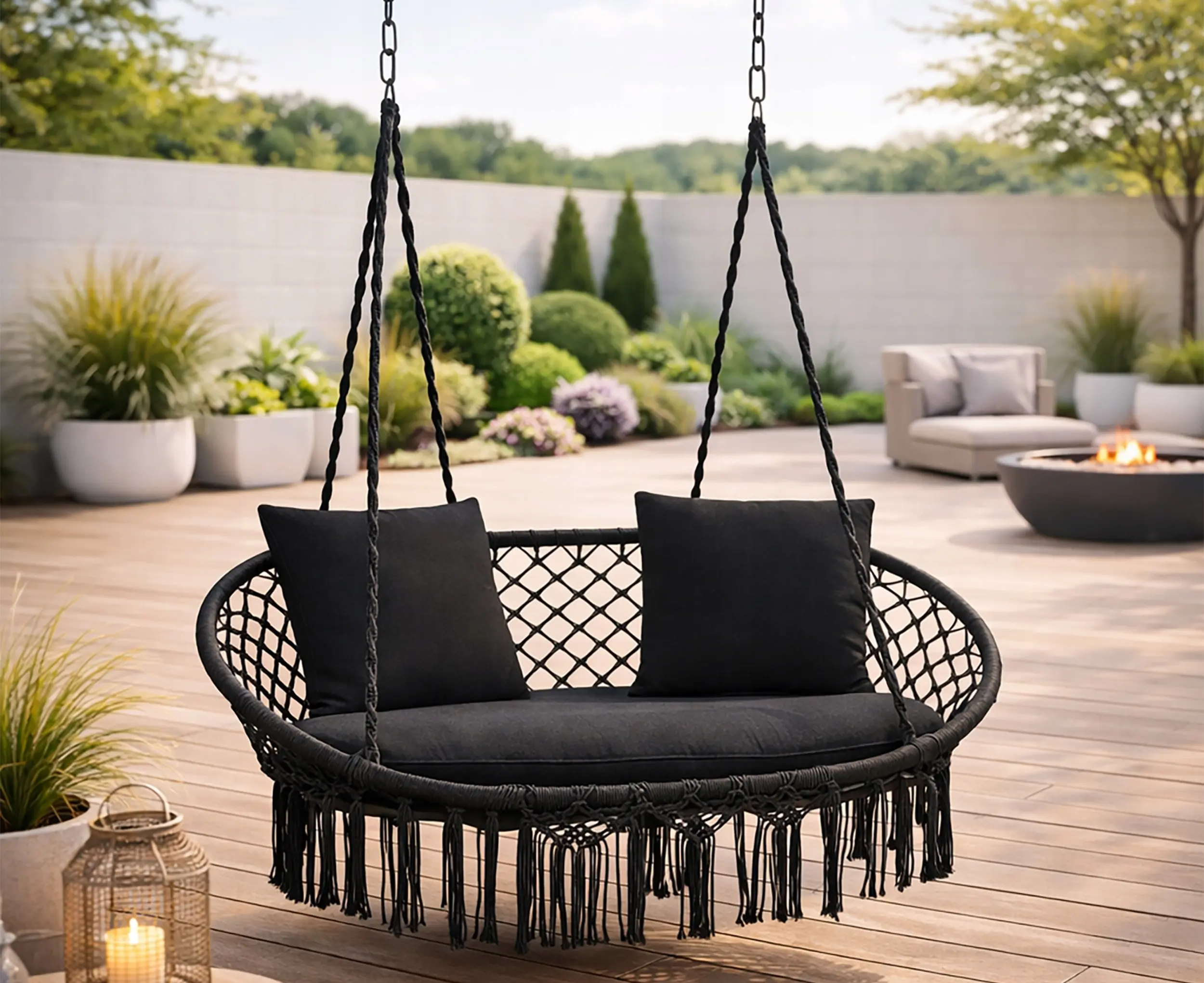 Set perne pentru balansoar Gardlov 27380 (Black) - 4
