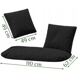 Set perne pentru balansoar Gardlov 27380 (Black) Thumb