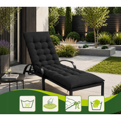 Perna pentru sezlong Gardlov 27635 (Black) Thumb