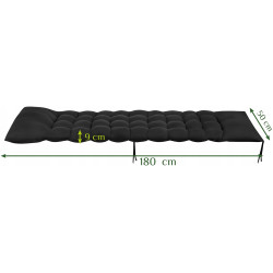 Perna pentru sezlong Gardlov 27635 (Black) Thumb