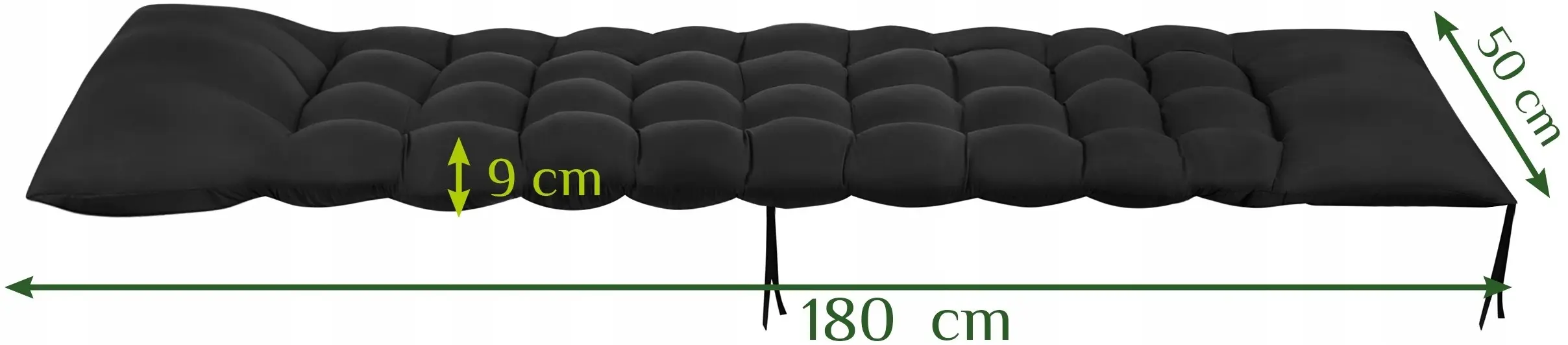Perna pentru sezlong Gardlov 27635 (Black) - 10