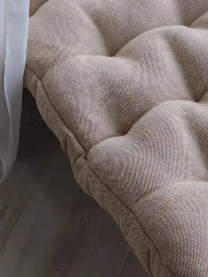 Подушка на скамью H&S 53895 120x40x8 (Light Brown) - 2