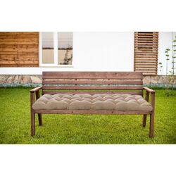 Подушка на скамью H&S 53896 120x80x8 (Light Brown) Thumb