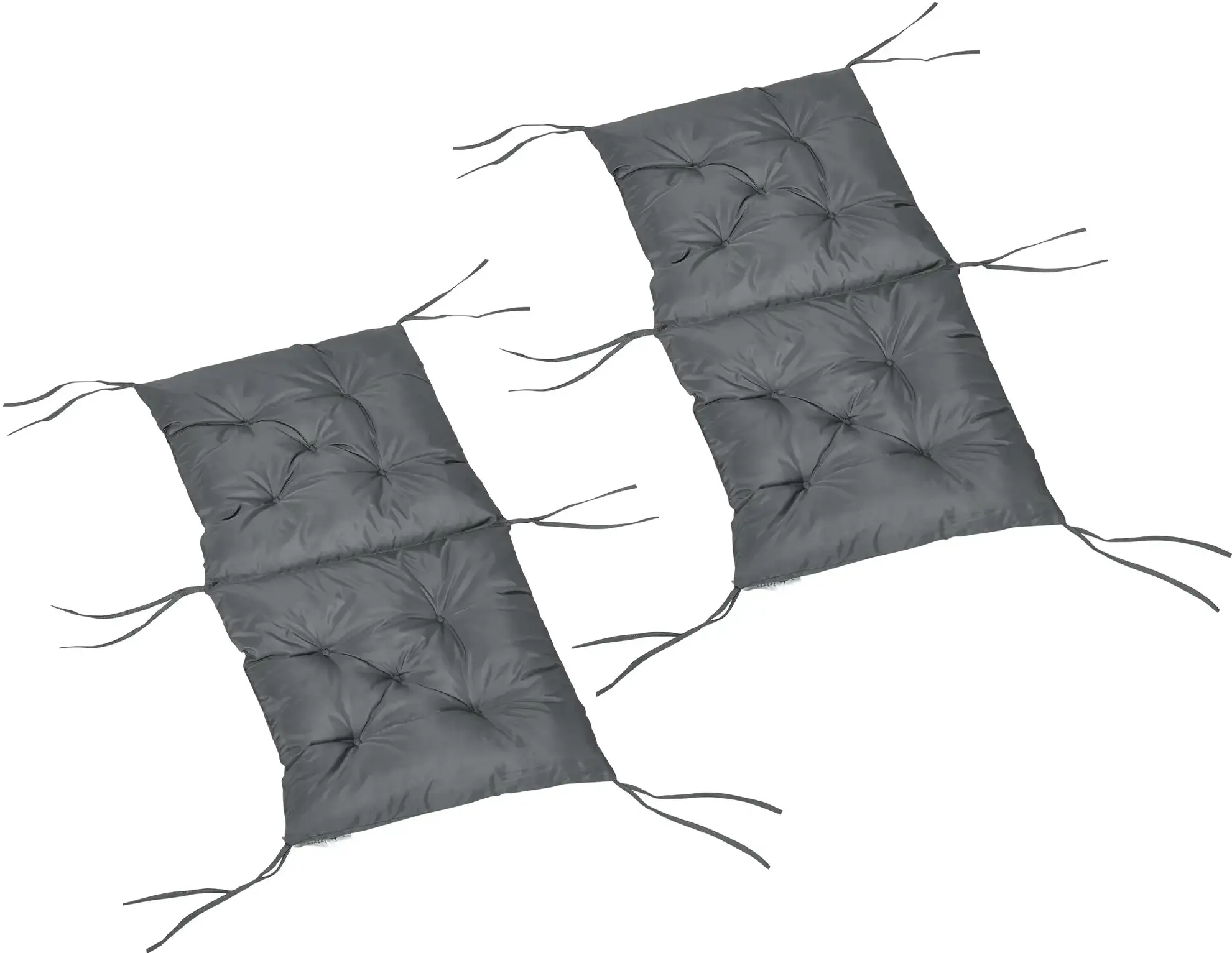 Набор подушек для стула Outsunny 84B-138 (Dark Grey) - 2