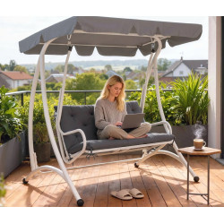Perna pentru leagan de gradina Outsunny 84B-137 (Dark Grey) Thumb