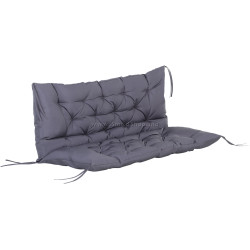 Подушка для садовой скамейки Outsunny 84B-140 (Dark Grey)