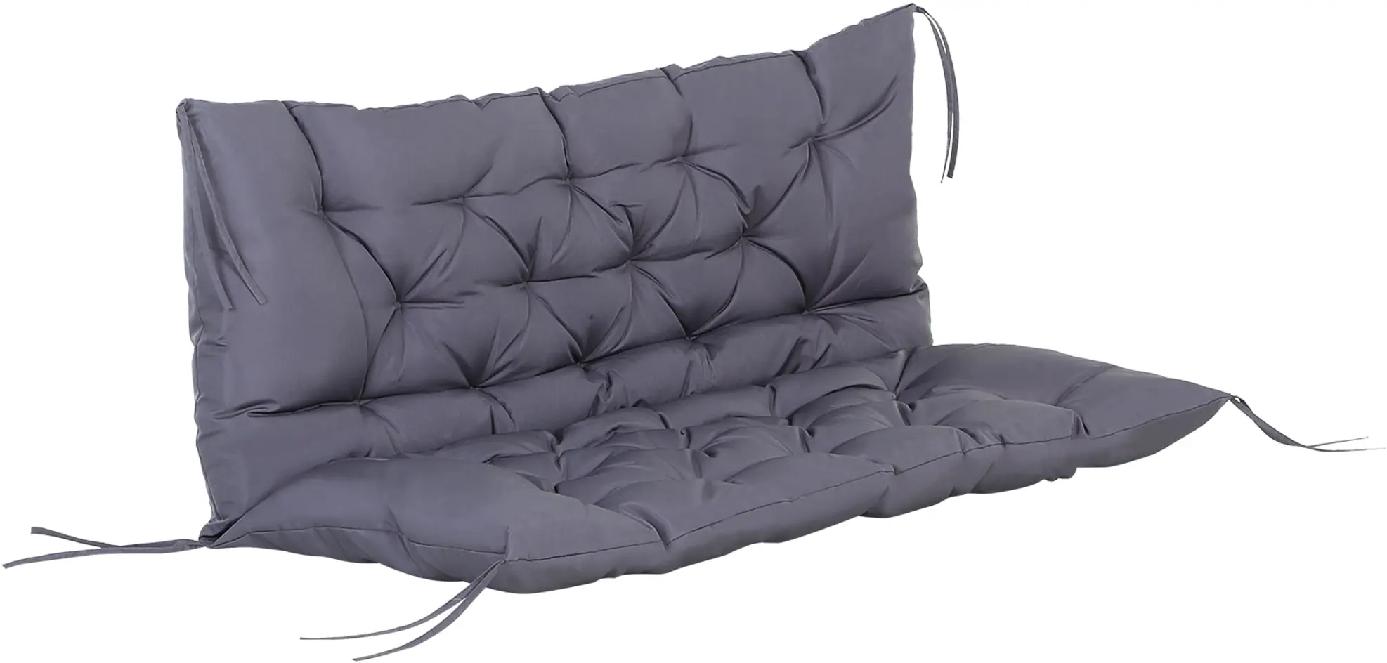 Подушка для садовой скамейки Outsunny 84B-140 (Dark Grey)