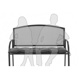 Saltea banca Outsunny 84G-135V00CG 100x40x10 (Dark Grey) Thumb